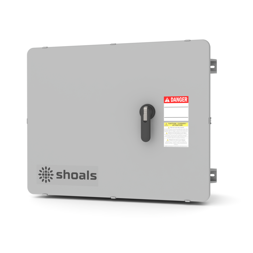 Caja de strings de alta intensidad 1500 Vdc de Shoals